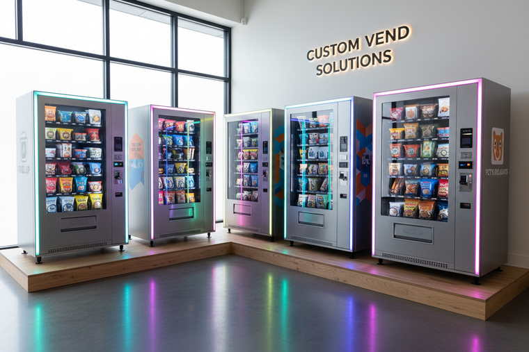 Custom vending machines