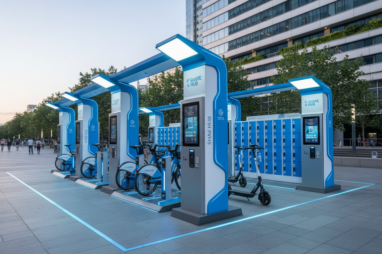 Rental & sharing stations