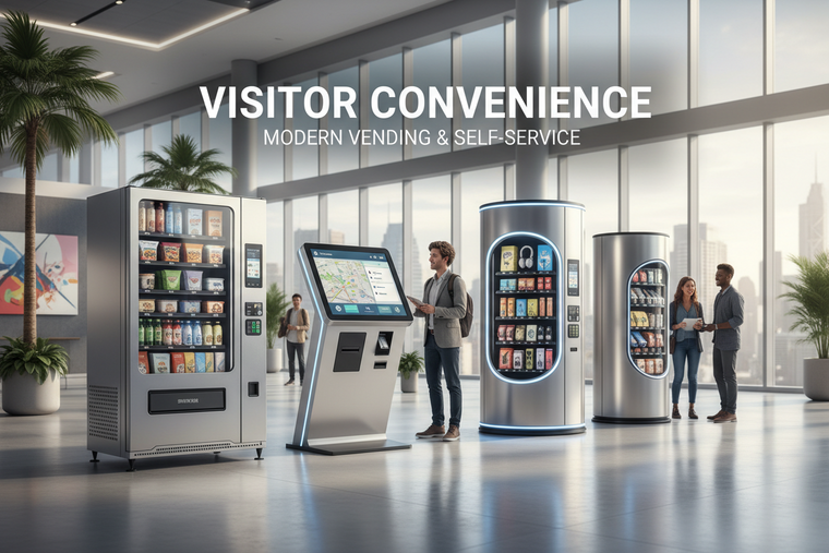 Visitor convenience machines