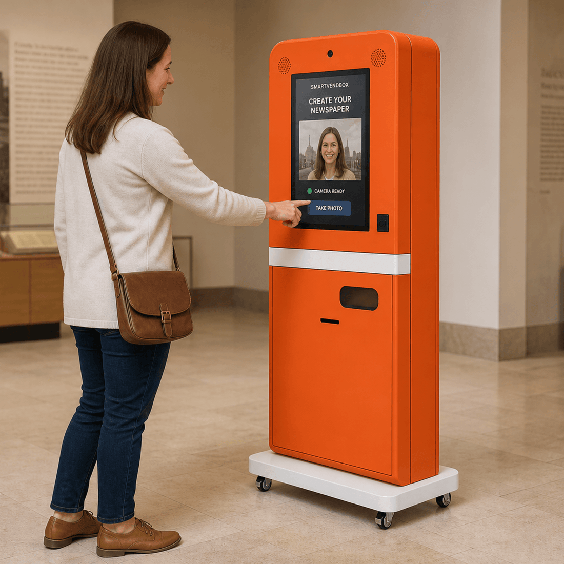 Touch Screen Vending Machine