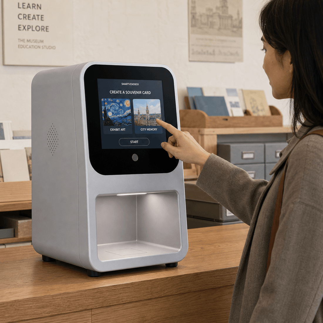 Tabletop Self-Service Kiosk