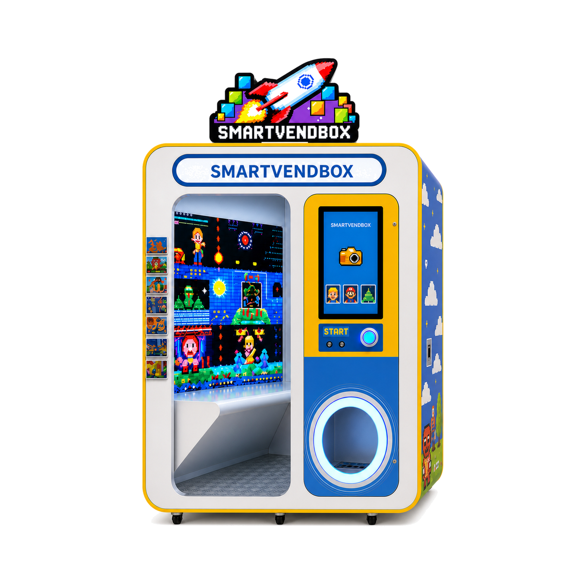 Self-service photo booth