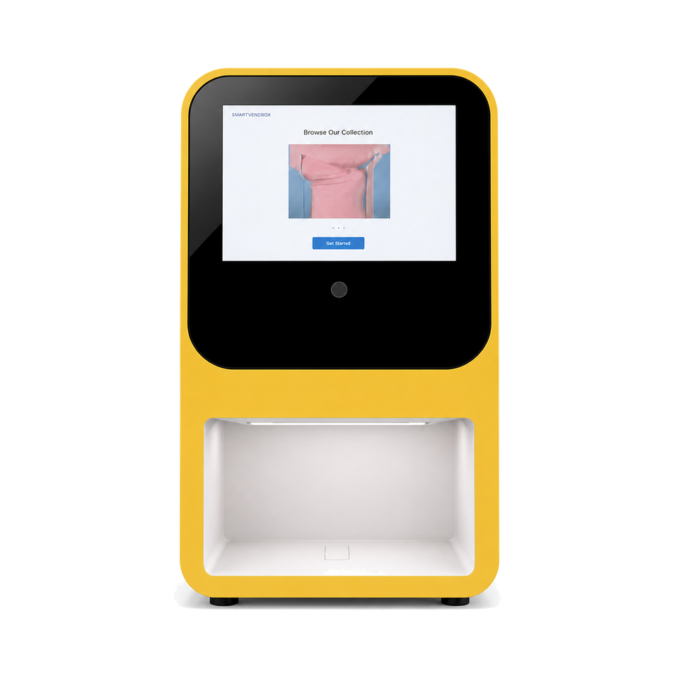 Tabletop self-service kiosk