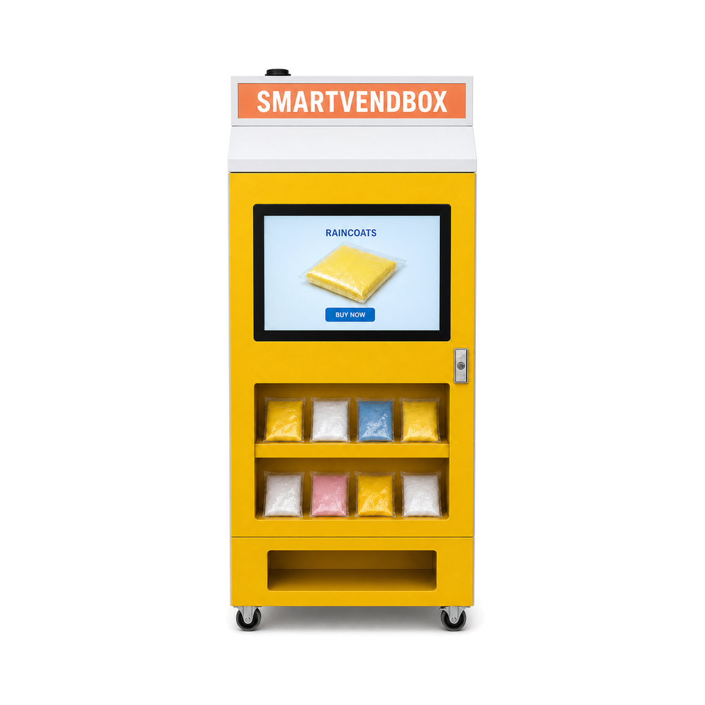 Raincoat Vending Machine