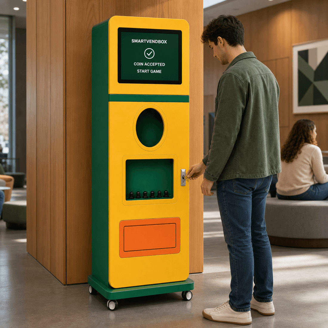 Coin Operated Vending Machine