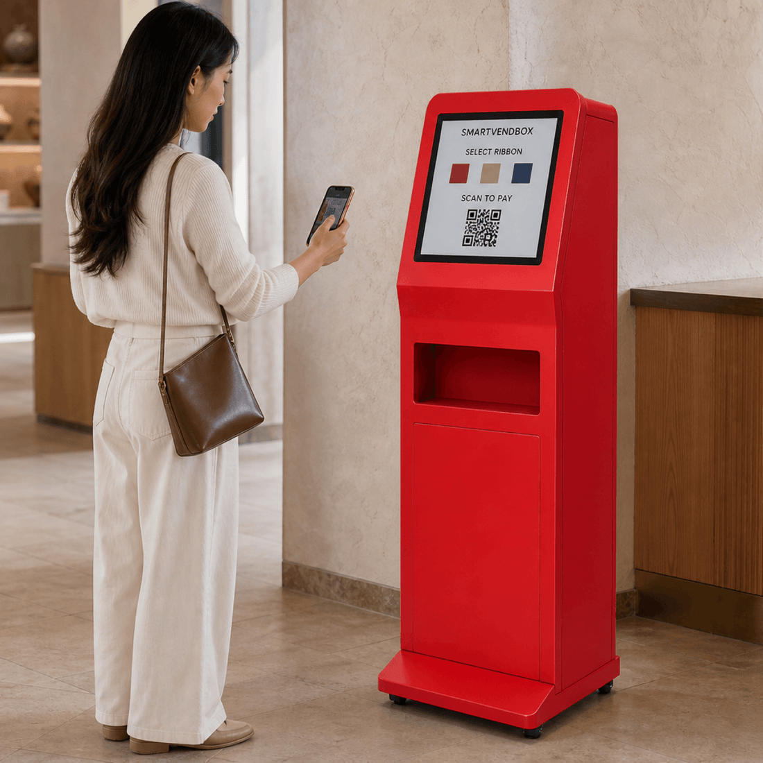 Wishing Ribbon Vending Machine