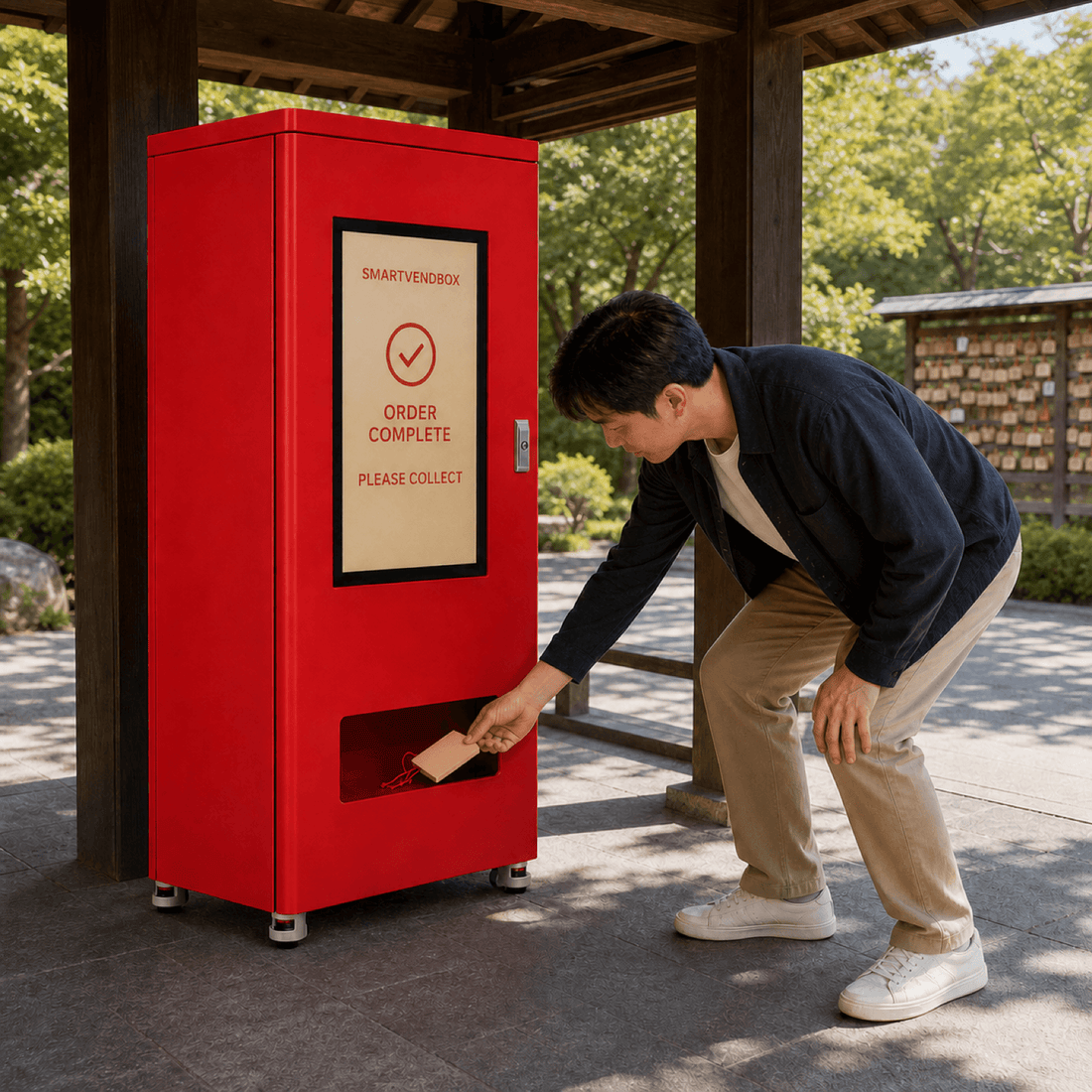 Wishing Ribbon Vending Machine