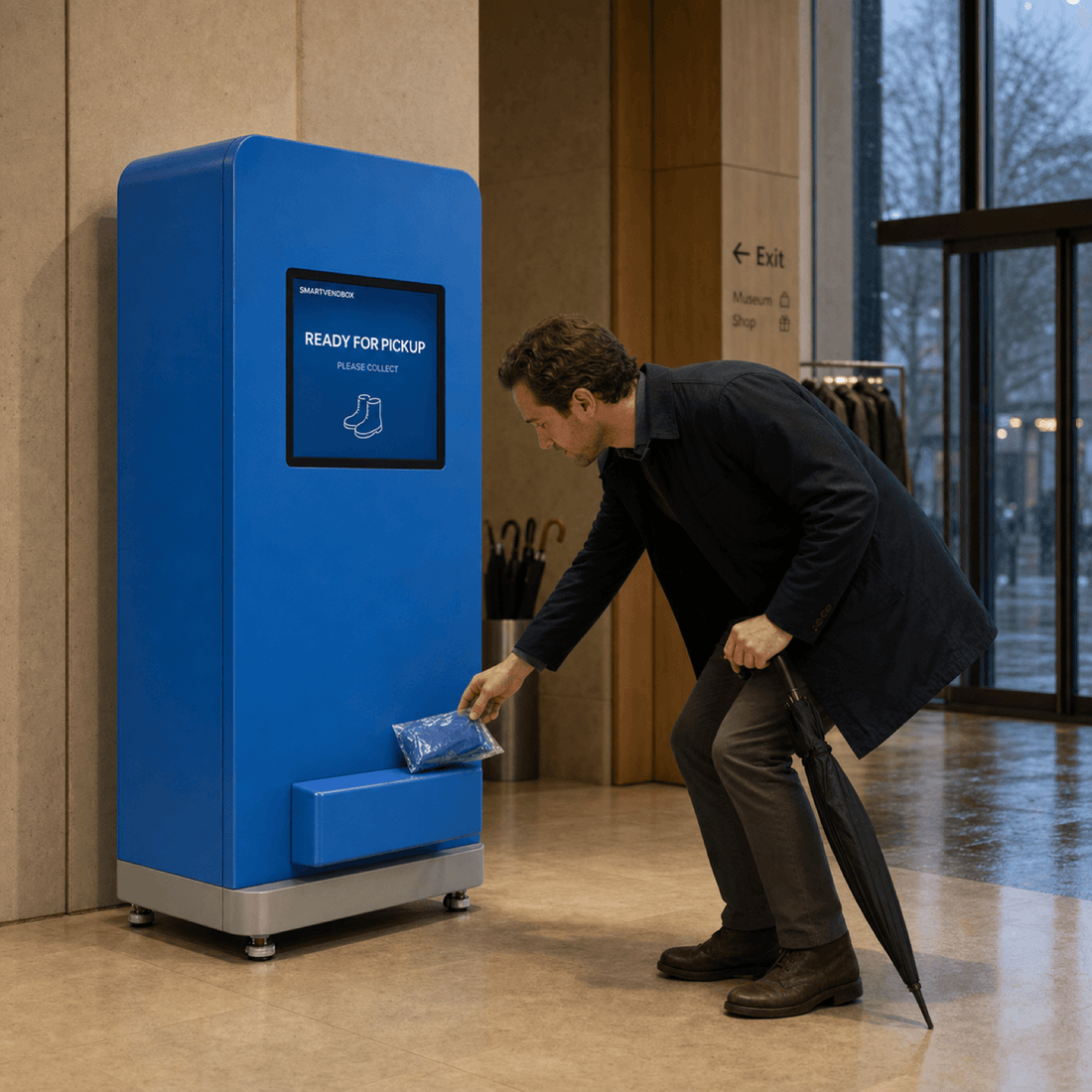 Shoe Cover Vending Machine