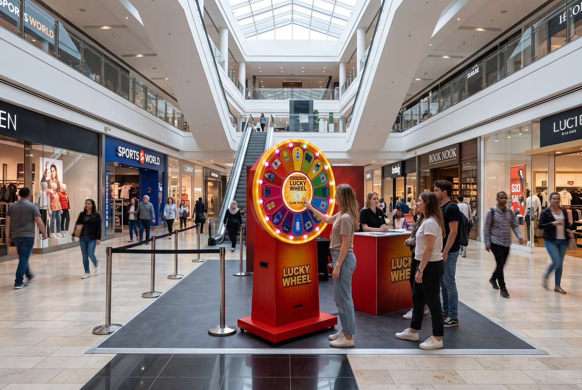 SmartVendBox souvenir vending machine in a museum gallery