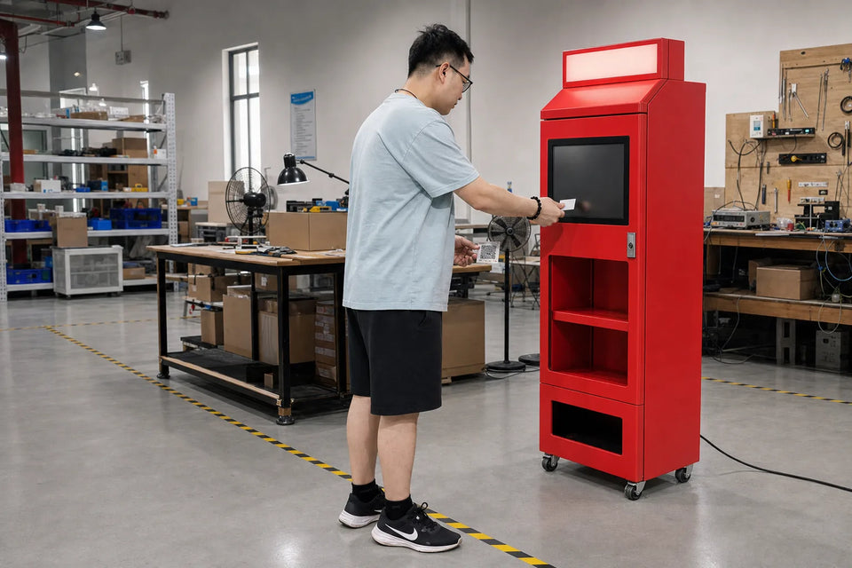 SmartVendBox QR and payment reader integration test