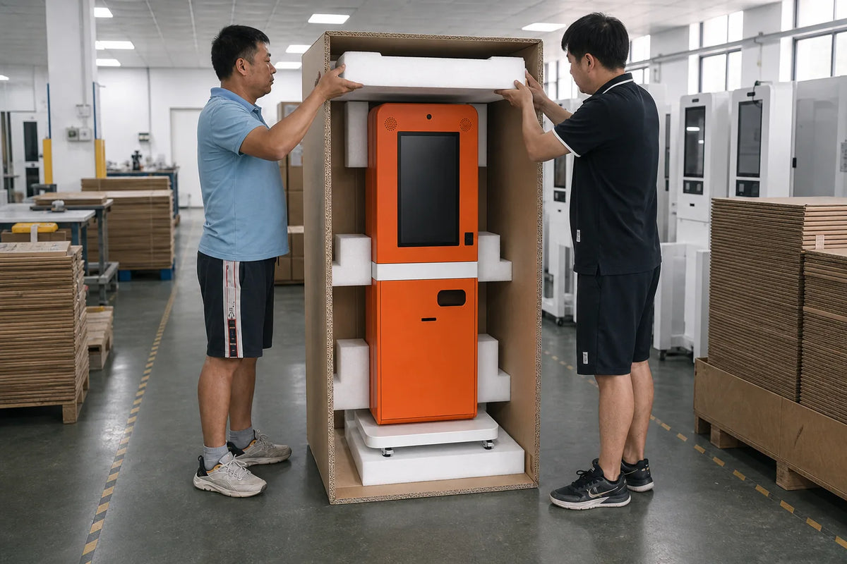 Export carton and foam packaging