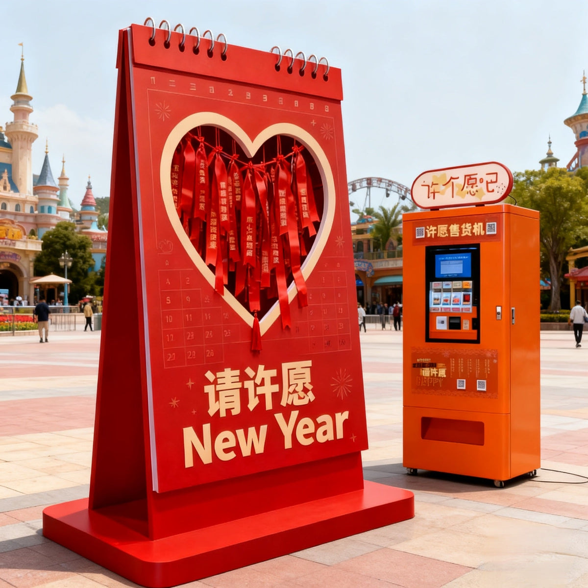 Souvenir vending project installation