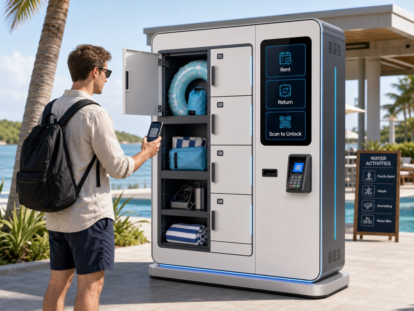 Rental & Sharing Stations