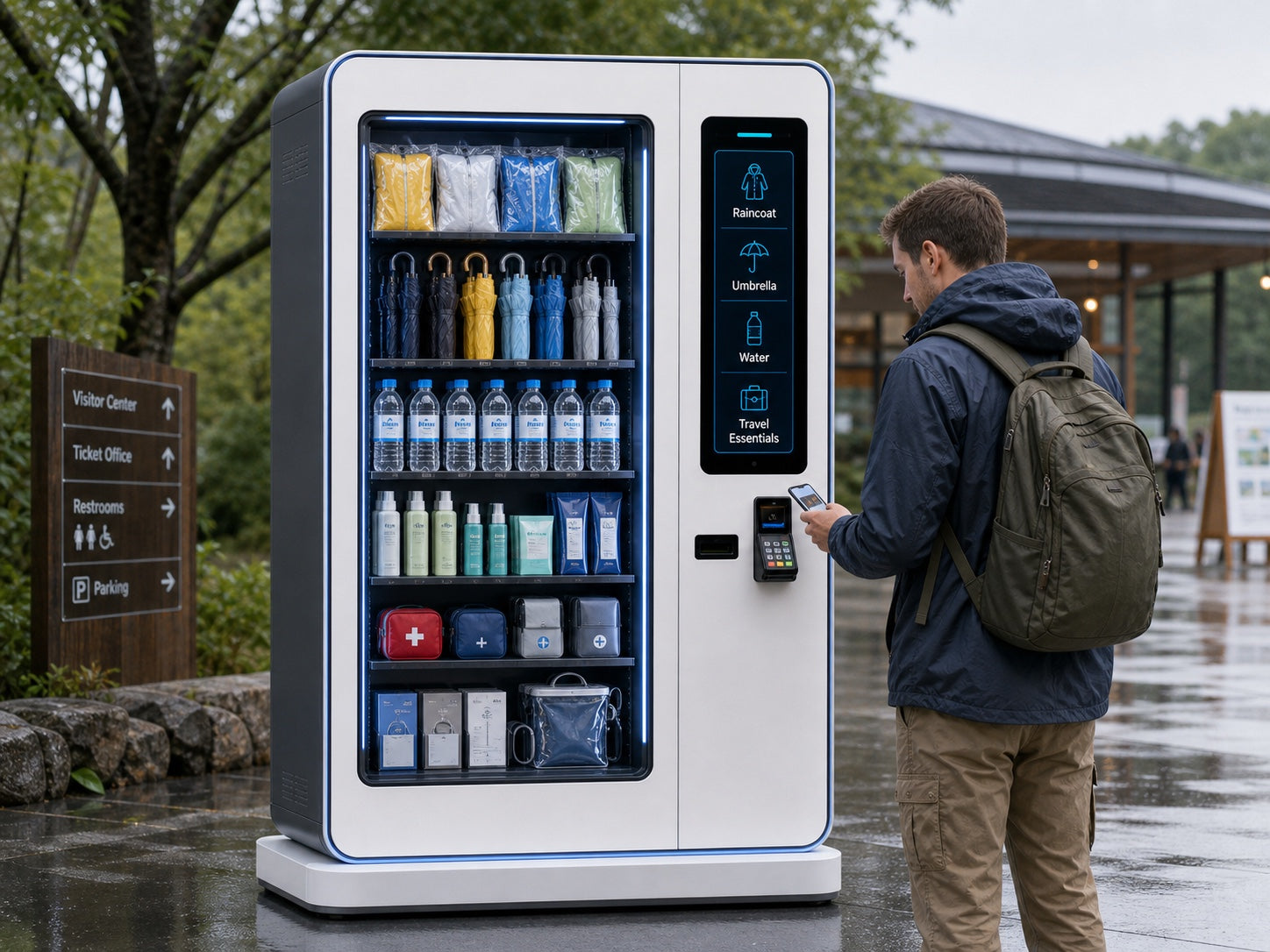 Visitor Convenience Machines